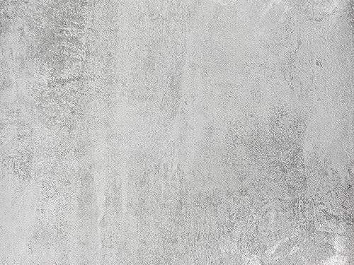 DecoMeister Klebefolien in Steinoptik Steinfolie Deko-Folien Stein Folie für Möbel Steindekor Selbstklebefolie Möbelfolie Selbstklebend nach Maß 67,5x50 cm Concrete Beton Grau von DecoMeister