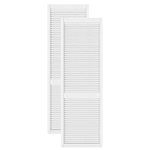 DecoMeister Lamellentüren weiß lackiert aus Holz Massivholz Holztür Schranktür mit offenen Lamellen für Kleiderschrank Möbelfronten 594x2013 mm 2-er Pack DecoMeister Lamellentüren weiß lackiert aus Holz Massivholz Holztür Schranktür mit offenen Lamellen für Kleiderschrank Möbelfronten 594x2013 mm 2-er Pack von DecoMeister
