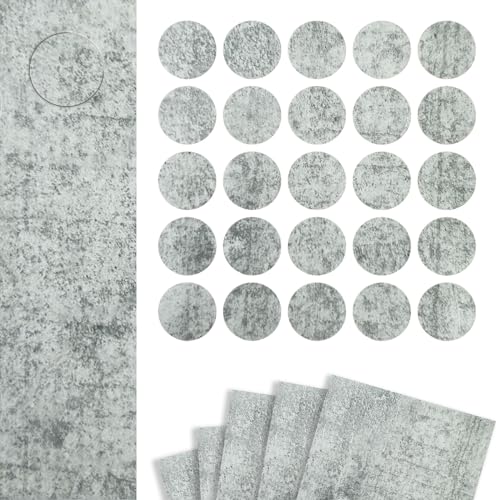 DecoMeister Möbelkappe Selbstklebende Abdeckkappen für Möbel Möbelpflaster Aufkleber Klebepunkte Bohrloch Abdeckung Schraubenabdeckung Ø 14mm Durchmesser à 125 Stück Bellato Grau DecoMeister Möbelkappe Selbstklebende Abdeckkappen für Möbel Möbelpflaster Aufkleber Klebepunkte Bohrloch Abdeckung Schraubenabdeckung Ø 14mm Durchmesser à 125 Stück Bellato Grau von DecoMeister