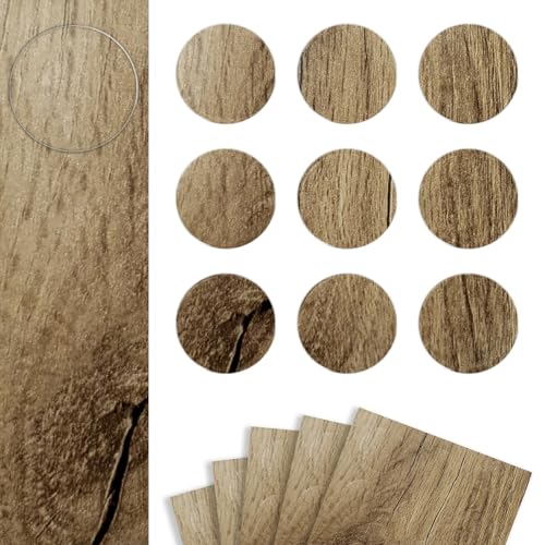 DecoMeister Möbelkappe Selbstklebende Abdeckkappen für Möbel Möbelpflaster Aufkleber Klebepunkte Bohrloch Abdeckung Schraubenabdeckung Ø 20mm Durchmesser à 45 Stück Eiche Grand Natural DecoMeister Möbelkappe Selbstklebende Abdeckkappen für Möbel Möbelpflaster Aufkleber Klebepunkte Bohrloch Abdeckung Schraubenabdeckung Ø 20mm Durchmesser à 45 Stück Eiche Grand Natural von DecoMeister