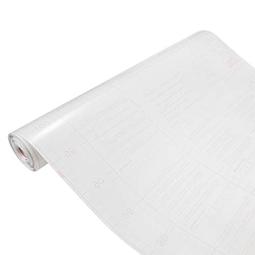 DecoMeister Schutzfolie selbstklebend 11x100 cm | Möbelschutzfolie aus PVC – wasserfest und pflegeleicht | Wandschutzfolie gegen Kratzer und Flecken | Klebefolie für Möbeln | Transparent Matt von DecoMeister