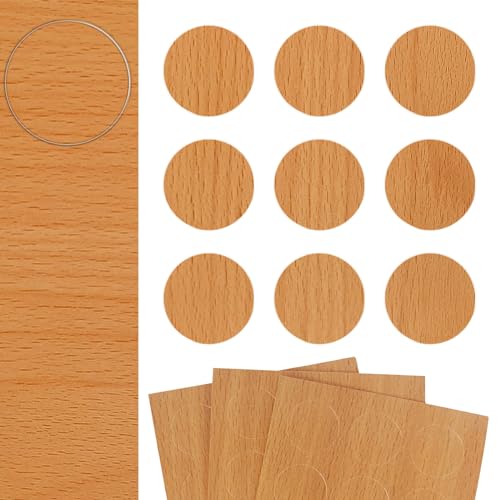Selbstklebende Abdeckkappen Ø20mm 27 Stück | Schraubenabdeckung aus Melaminfolie | Schraubenloch Aufkleber für Möbelbau | Klebepunkte Möbel zur unauffälligen Abdeckung | Dunkle Buche Selbstklebende Abdeckkappen Ø20mm 27 Stück | Schraubenabdeckung aus Melaminfolie | Schraubenloch Aufkleber für Möbelbau | Klebepunkte Möbel zur unauffälligen Abdeckung | Dunkle Buche von DecoMeister