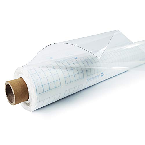 Tischfolie transparent 130x130 cm | Durchsichtige Tischdecke 0,1 mm aus PVC - wasserfest und lebensmittelecht | Schutzfolie ideal für Küche und Balkon | Tischschutz gegen Kratzer und Flecken von DecoMeister