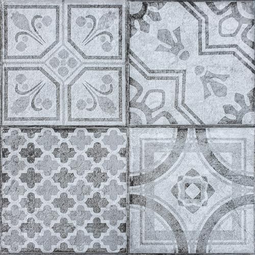 Decomeister Selbstklebende Bodenfliesen Kunststoff Fliesen Vinyl-Fliesen Klebefliesen Dekorfliesen mit Kleber Bodenbelag 2m² – 22 Stück á 30,5 x 30,5 cm Marokkanisches Muster Moroccan Style Decomeister Selbstklebende Bodenfliesen Kunststoff Fliesen Vinyl-Fliesen Klebefliesen Dekorfliesen mit Kleber Bodenbelag 2m² – 22 Stück á 30,5 x 30,5 cm Marokkanisches Muster Moroccan Style von DecoMeister