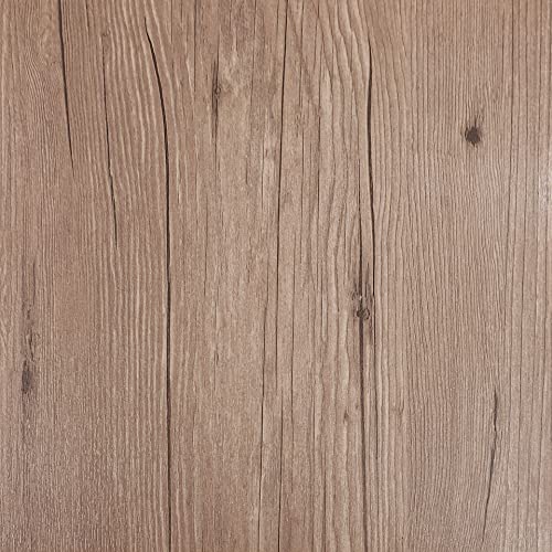 Decomeister Selbstklebende Bodenfliesen Kunststoff Fliesen Vinyl-Fliesen Bodenbelag 3m² – 33 Stück á 30,5 x 30,5 cm Dunkle Eiche Holzoptik Dark Oak von DecoMeister