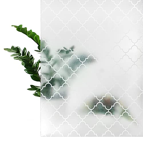 Fensterfolie Blickdicht Selbstklebend 67,5x490 cm | Klebefolie Fenster Sichtschutz mit Dekor-Effekt | Sichtschutzfolie Fenster Lichtdurchlass für mehr Privatsphäre im Bad oder Büro | Arabeske Fensterfolie Blickdicht Selbstklebend 67,5x490 cm | Klebefolie Fenster Sichtschutz mit Dekor-Effekt | Sichtschutzfolie Fenster Lichtdurchlass für mehr Privatsphäre im Bad oder Büro | Arabeske von DecoMeister