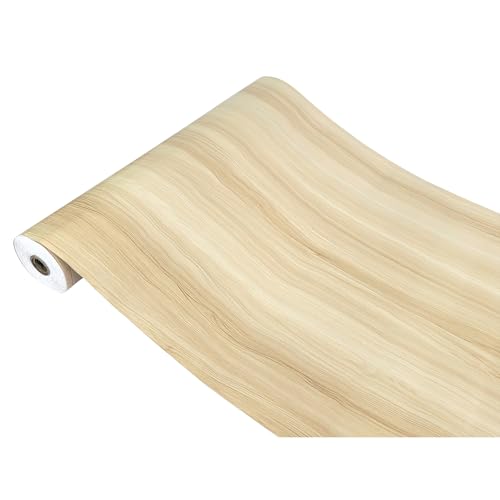 Klebefolie Möbel 67,5x25 cm | Möbelfolie selbstklebend in Holzoptik | Folie für Möbel zur Renovierung von Türen und Schränken | Möbelfolie dekorativ und pflegeleicht | Wüsteneiche Hell von DecoMeister