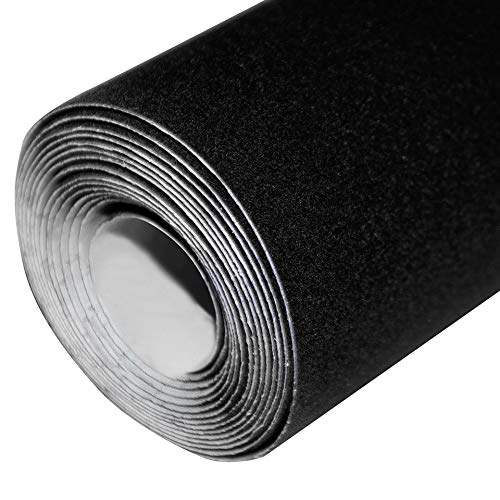 Klebefolie Möbel 90x500 cm | Folie für Möbel mit samtiger Veloursoptik für elegante Akzente | Klebefolie ideal zur Möbelrenovierung | Möbelfolie selbstklebend für DIY-Projekte | Velour Schwarz Klebefolie Möbel 90x500 cm | Folie für Möbel mit samtiger Veloursoptik für elegante Akzente | Klebefolie ideal zur Möbelrenovierung | Möbelfolie selbstklebend für DIY-Projekte | Velour Schwarz von DecoMeister