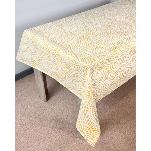 Wachstuchtischdecke 140x80 cm | Wachstischdecke mit wasserabweisender und lebensmittelecht PVC-Beschichtung | Outdoor-Tischdecken für Garten und Küche | Tischdecke wetterfest | Spritzer Zitrone Wachstuchtischdecke 140x80 cm | Wachstischdecke mit wasserabweisender und lebensmittelecht PVC-Beschichtung | Outdoor-Tischdecken für Garten und Küche | Tischdecke wetterfest | Spritzer Zitrone von DecoMeister