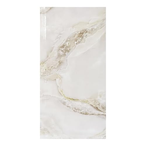 Wandpaneele selbstklebend 60x30 cm 1 Stück | Fliesenaufkleber aus Hochglanz-PVC mit einfacher Nassmontage | Klebefliesen für Wandverkleidung in Innenräumen | Wandaufkleber | Marmor Beige-Braun Wandpaneele selbstklebend 60x30 cm 1 Stück | Fliesenaufkleber aus Hochglanz-PVC mit einfacher Nassmontage | Klebefliesen für Wandverkleidung in Innenräumen | Wandaufkleber | Marmor Beige-Braun von DecoMeister