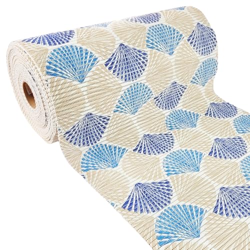 Weichschaummatte Bad 150x65 cm | Badematte aus weichem, atmungsaktivem PVC | Antirutschmatte Bad für Innen- und Außenbereiche | Badteppich Weichschaum mit sicherem Halt auch bei Nässe | Muschel Blau von DecoMeister