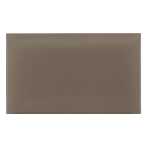 DecoNest Wandkissen, Wandpolsterung, Wanddekoration, Bettkopfteil, 3D-gepolstertes Wandpaneel 40 x 30 cm Beige von DecoNest