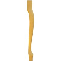 Tabelle Bein Fu3 Roh Buche Holz H 600 Mm X L 68 Ep 60 von DecoParisienne
