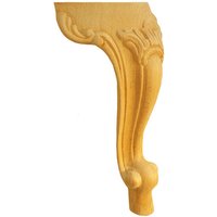 Tabelle Bein Fu7 Roh Buchenholz 255 Mm X L 150 Ep 95 von DecoParisienne
