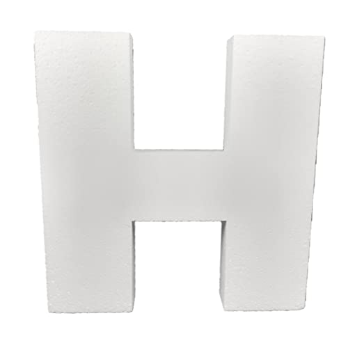 Decoporex Buchstabe H, 40 cm hoch, 5 cm dick aus expandiertem Polystyrol – Perfekt für Hochzeiten, Geburtstage, Events und Bastelprojekte Decoporex Buchstabe H, 40 cm hoch, 5 cm dick aus expandiertem Polystyrol – Perfekt für Hochzeiten, Geburtstage, Events und Bastelprojekte von DecoPorex