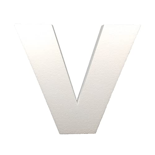 Decoporex Buchstabe V – 40 cm hoch, 5 cm dick, aus Polystyrol – 3D Deko für Hochzeit, Geburtstag, Party & Bastelprojekte Decoporex Buchstabe V – 40 cm hoch, 5 cm dick, aus Polystyrol – 3D Deko für Hochzeit, Geburtstag, Party & Bastelprojekte von DecoPorex