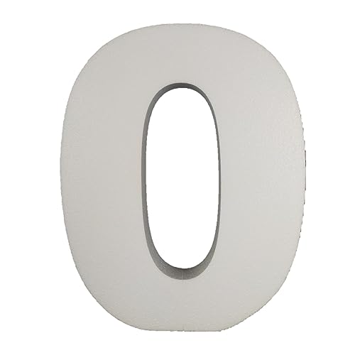 DecoPorex - Zahl 0, 60 cm hoch und 5 cm dick aus expandiertem Polystyrol, Dekoration für Veranstaltungen, Feiern, Jubiläen und Geburtstage DecoPorex - Zahl 0, 60 cm hoch und 5 cm dick aus expandiertem Polystyrol, Dekoration für Veranstaltungen, Feiern, Jubiläen und Geburtstage von DecoPorex