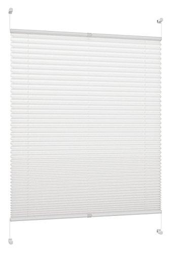 DecoProfi Plissee, Stoff, Weiß, 70 cm x 220 cm von DecoProfi