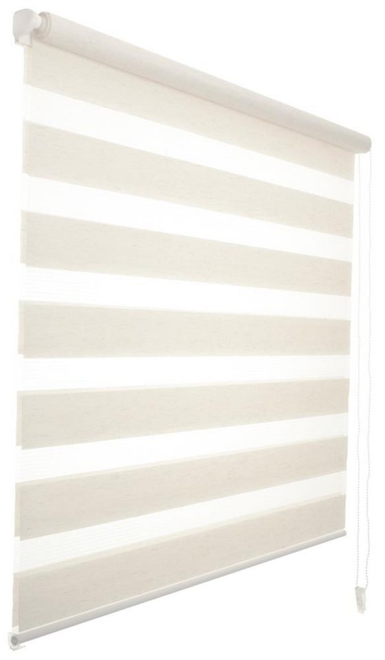 Doppelrollo Duo-Doppelrollo KLEMMFIX, DécoProfi, Lichtschutz, mit Bohren/ohne Bohren, Fenster- oder Wandmontage von DécoProfi