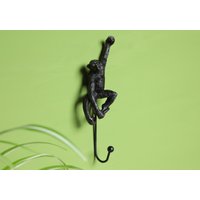 Affe Wandhaken Einzelmantel Handtuchhalter Braun Kunstharz Affe Wandhaken Einzelmantel Handtuchhalter Braun Kunstharz von DecoSachet