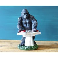 Dj Gorilla Resin Statue Pete Kong Musik Decor Dj Gorilla Resin Statue Pete Kong Musik Decor von DecoSachet