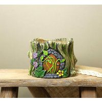 Fee Tür Übertopf Zement Pilz Fliegenpilz Pflanztopf Fee Tür Übertopf Zement Pilz Fliegenpilz Pflanztopf von DecoSachet