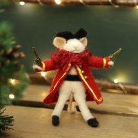 Filz Weihnachtsbaum Maus Dekorationen Wolle Handarbeit Elfen Filz Weihnachtsbaum Maus Dekorationen Wolle Handarbeit Elfen von DecoSachet