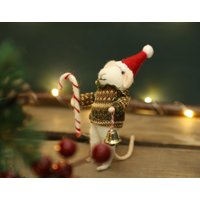 Filz Weihnachtsbaum Maus Dekorationen Wolle Handarbeit Elfen Filz Weihnachtsbaum Maus Dekorationen Wolle Handarbeit Elfen von DecoSachet