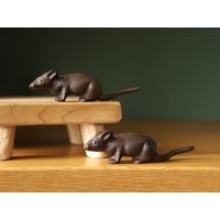Gusseisen Paar Laufende Maus Mäuse Garten Dekor Gusseisen Paar Laufende Maus Mäuse Garten Dekor von DecoSachet