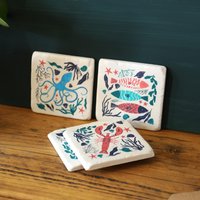 Sealife Untersetzer 4Er Set Keramikkork-Untersetzer Sealife Untersetzer 4Er Set Keramikkork-Untersetzer von DecoSachet