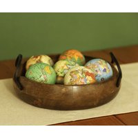 Set Von 6 Kleinen Globen Weltkarte Einzigartige Wohnkultur Set Von 6 Kleinen Globen Weltkarte Einzigartige Wohnkultur von DecoSachet