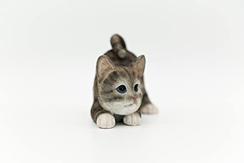 DecoTrend GmbH Dekofigur Kleine Katze lauernd 11,5x7x8cm von DecoTrend GmbH