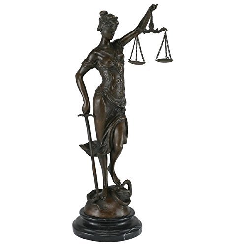 Decobay.eu Statue Bronze Justitia Symbol Figur Sinnbild Gerechtigkeit Skulptur Kanzlei Gericht Anwalt Richter 40 cm Decobay.eu Statue Bronze Justitia Symbol Figur Sinnbild Gerechtigkeit Skulptur Kanzlei Gericht Anwalt Richter 40 cm von Decobay.eu