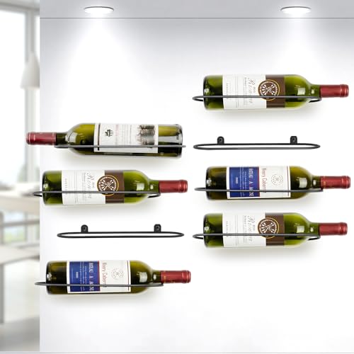 Decoeco Weinregal zur Wandmontage: Horizontaler Weinhalter mit stabiler Konstruktion – Weinregale Display für Küche, Bar, Zuhause, Esszimmer, Dekor – 8 Packungen Decoeco Weinregal zur Wandmontage: Horizontaler Weinhalter mit stabiler Konstruktion – Weinregale Display für Küche, Bar, Zuhause, Esszimmer, Dekor – 8 Packungen von Decoeco