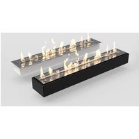 Decoflame Built-in Burner™ Ethanol Brenner mit oder ohne Überhang: 500 mm - Schwarz - mit Überhang von Decoflame