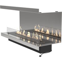 Decoflame Memphis™ Automatischer Ethanol Brennraum: 1050 - Edelstahl, gebürstet von Decoflame