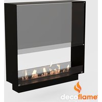 Decoflame Montreal Vue™ [Automatischer Ethanol Einbau-Tunnelkamin]: Schwarz von Decoflame