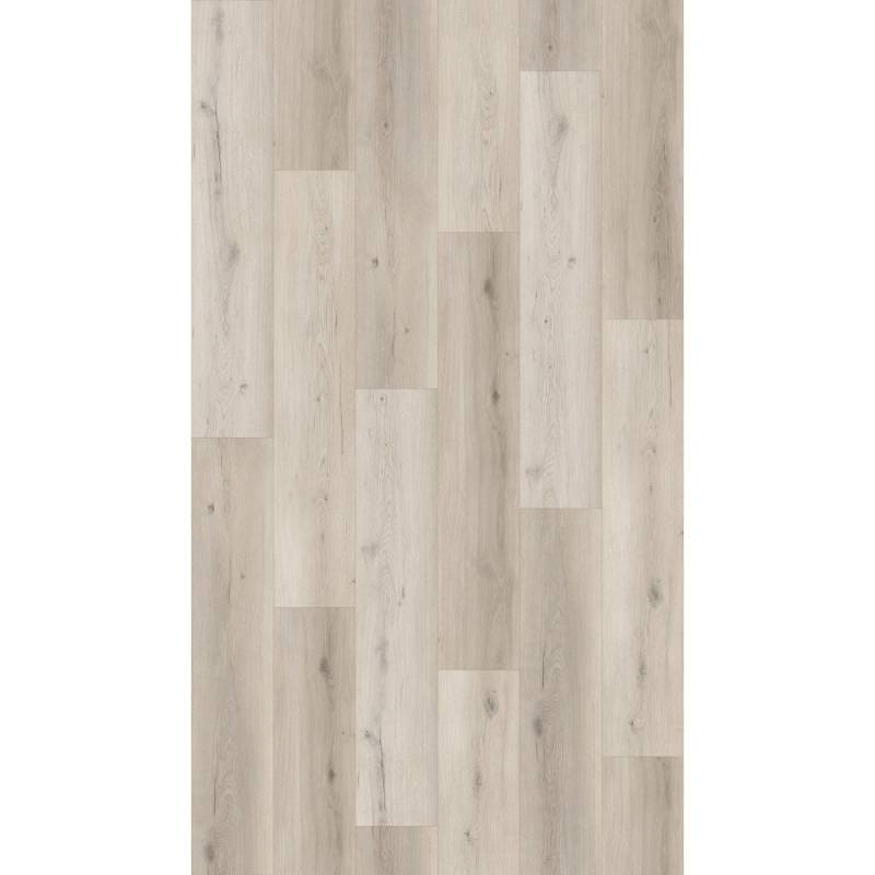 Decoflooring Click-Vinylboden Eiche Narvik mit integr. Kork-Trittschalldämmung von -