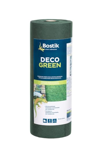 Decogreen Deco Green-Unionband, 20 m x 30 cm, Grün, Schwarz von BOSTIK