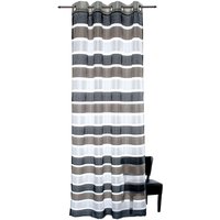 decolife Gardine "Scala", (1 St.), Ösenschal mit farbigen Querstreifen von Decolife