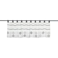 decolife Scheibengardine "Malie", (1 St.), HxB: 45x140, Scheibengardine mit Webstruktur von Decolife