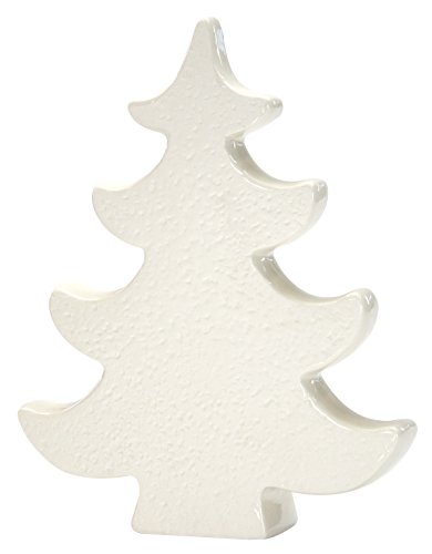 DECOLINE Keramik-Baum weiß 1 Stück groß von VOXIN