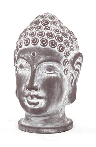 Deko Figur Buddha Kopf groß - 26cm - 1 Stück von Decoline