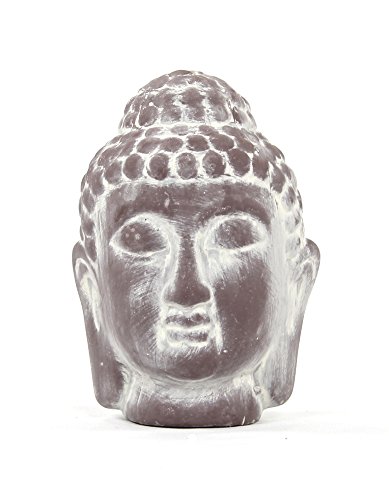 Deko Figur Buddha Kopf klein - 16cm - 2 Stück von Decoline