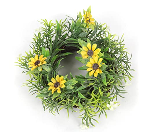 DECOLINE Deko Kranz Sonnenblume klein Ø 15cm DECOLINE Deko Kranz Sonnenblume klein Ø 15cm von DECOLINE