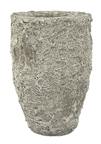 Decoline Pflanz-Gefäß Vase in Steinoptik 1 Stück - klein von Decoline