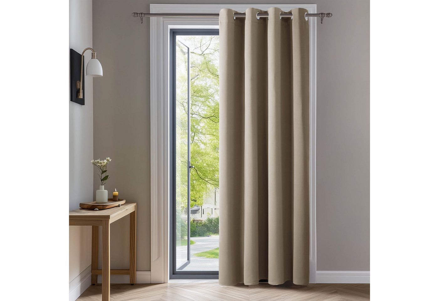 Deconovo Verdunkelungsvorhang Blickdichter Vorhang mit Ösen Gardinen Wohnzimmer 1 Stück, Verdunkelung Lärmschutz Thermogardine Dicke Vorhänge Kälteschutz Deconovo Verdunkelungsvorhang Blickdichter Vorhang mit Ösen Gardinen Wohnzimmer 1 Stück, Verdunkelung Lärmschutz Thermogardine Dicke Vorhänge Kälteschutz von Deconovo