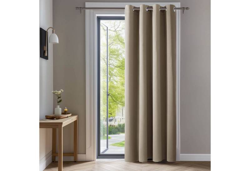 Deconovo Verdunkelungsvorhang Blickdichter Vorhang mit Ösen Gardinen Wohnzimmer 1 Stück, Verdunkelung Lärmschutz Thermogardine Dicke Vorhänge Kälteschutz Deconovo Verdunkelungsvorhang Blickdichter Vorhang mit Ösen Gardinen Wohnzimmer 1 Stück, Verdunkelung Lärmschutz Thermogardine Dicke Vorhänge Kälteschutz von Deconovo