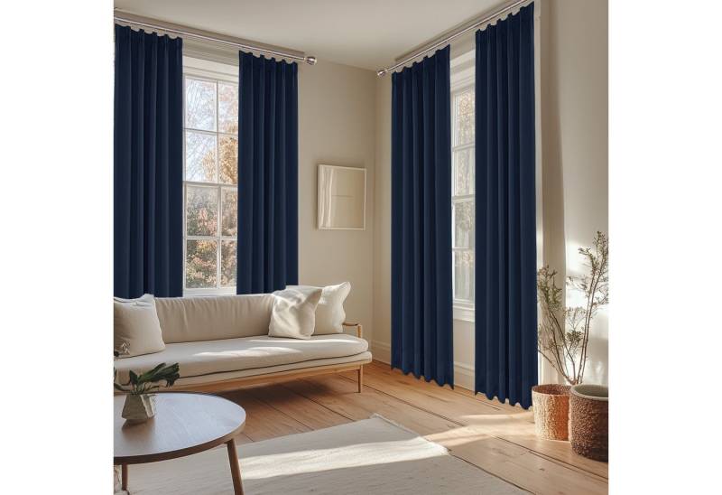 Deconovo Verdunkelungsvorhang Gardinen mit Kräuselband Blickdicht Vorhänge Wohnzimmer 4er Set, Vorhang Verdunkelung Vorhänge Kälteschutz Schlafzimmer Thermovorhang Deconovo Verdunkelungsvorhang Gardinen mit Kräuselband Blickdicht Vorhänge Wohnzimmer 4er Set, Vorhang Verdunkelung Vorhänge Kälteschutz Schlafzimmer Thermovorhang von Deconovo