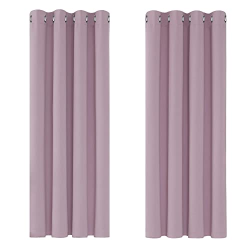 Deconovo Verdunkelungsvorhang Kälteschutz Gardinen Schlafzimmer Kälteschutzvorhang Blickdicht 138x117 cm Hellpink 2er Set Deconovo Verdunkelungsvorhang Kälteschutz Gardinen Schlafzimmer Kälteschutzvorhang Blickdicht 138x117 cm Hellpink 2er Set von Deconovo